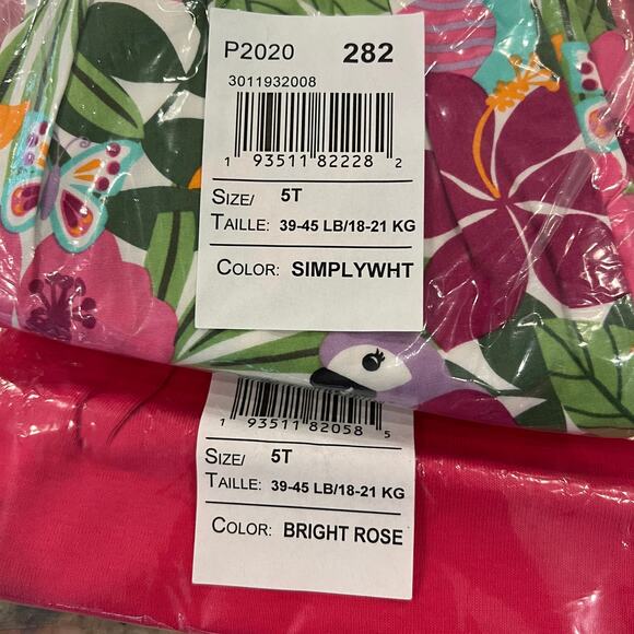 NWT Gymboree Parrot Ruffle Top & Tropical Flower Bubble Shorts - Picture 10 of 12